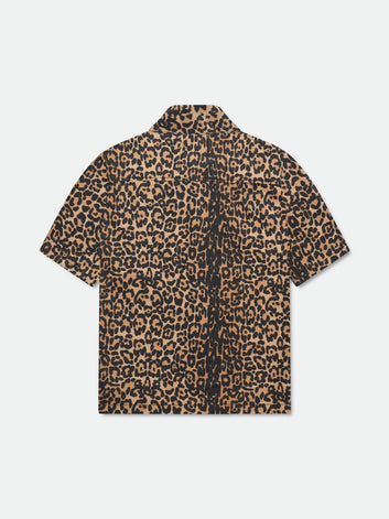 LEOPARD BOXY WORK SHIRT