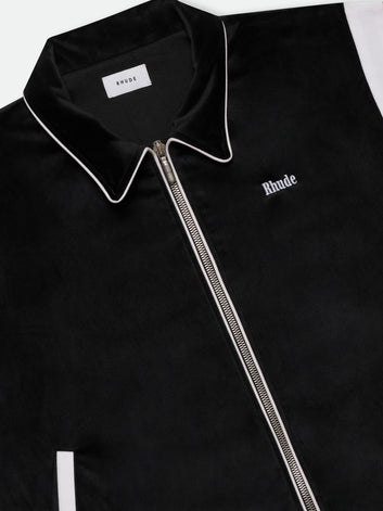 MANCINO VELOUR TRACK JACKET