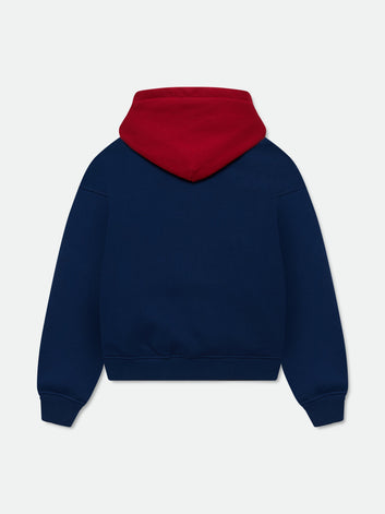 RHUDE CHENILLE PATCH LOGO HOODIE