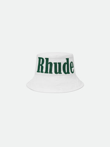 OVERSIZED LOGO BUCKET HAT